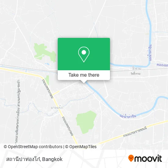สถานีปาท่องโก๋ map