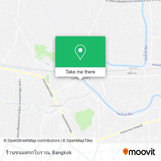 ร้านขนมครกโบราณ map