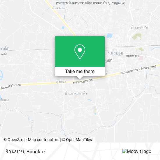 ร้านปาน map