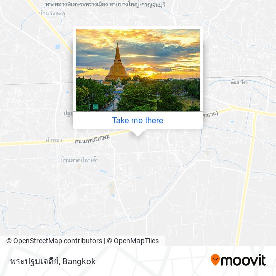 พระปฐมเจดีย์ map
