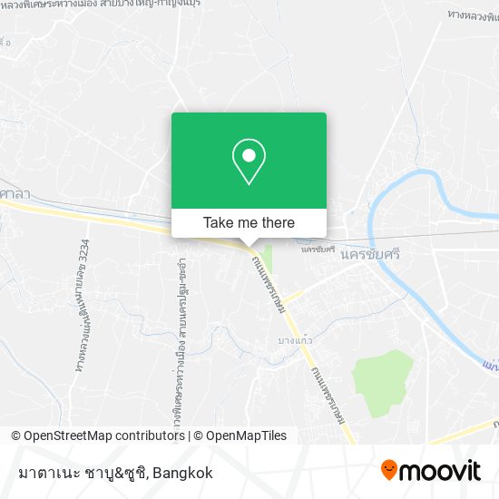 มาตาเนะ ชาบู&ซูชิ map