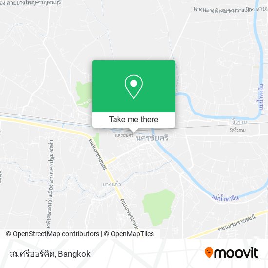 สมศรีออร์คิด map