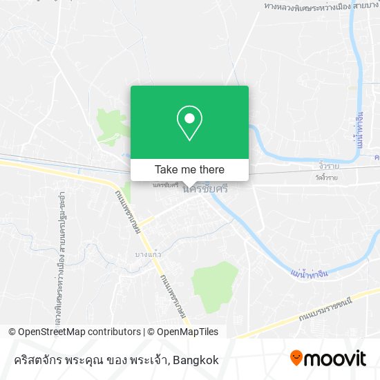 คริสตจักร พระคุณ ของ พระเจ้า map