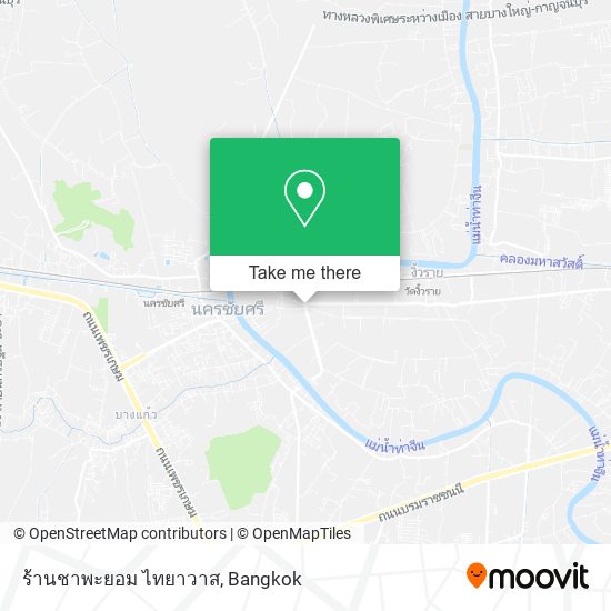 ร้านชาพะยอม ไทยาวาส map