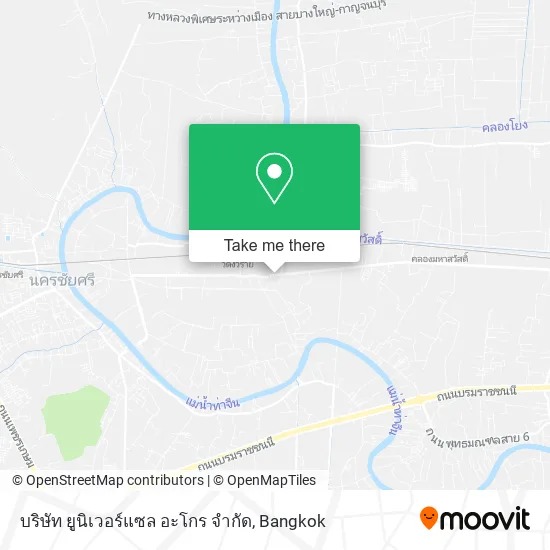 บริษัท ยูนิเวอร์แซล อะโกร จํากัด map