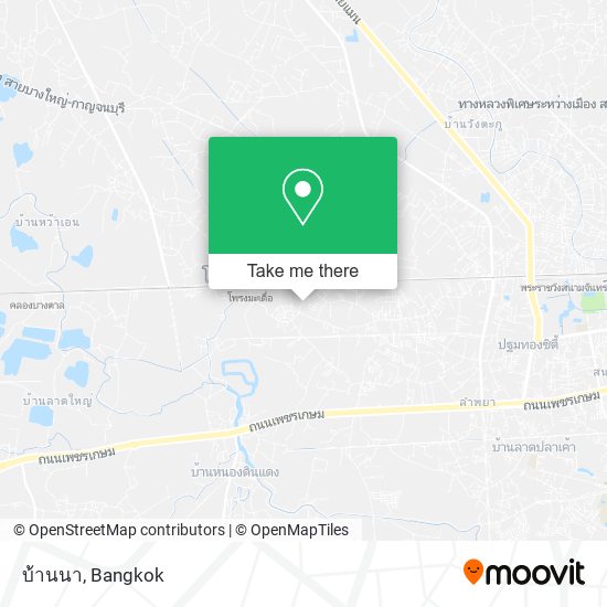 บ้านนา map
