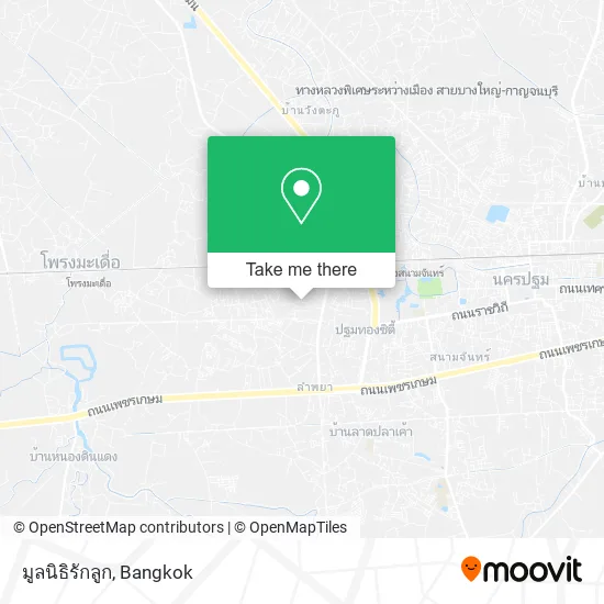 มูลนิธิรักลูก map