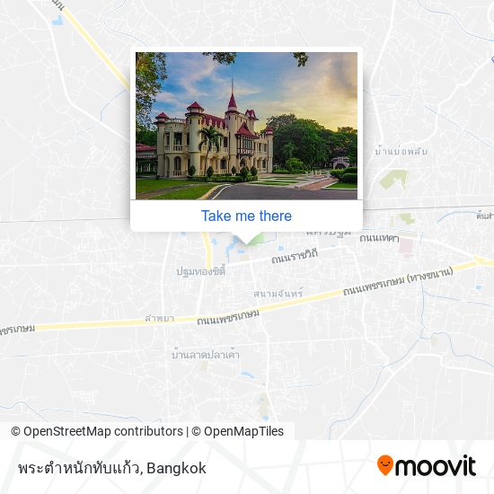 พระตําหนักทับแก้ว map