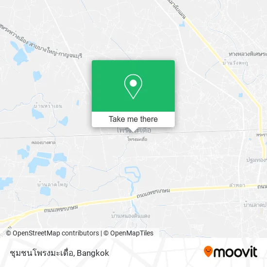 ชุมชนโพรงมะเดื่อ map