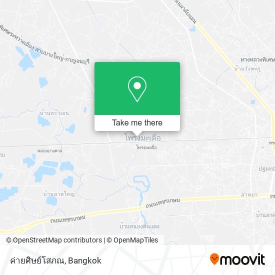 ค่ายศิษย์โสภณ map