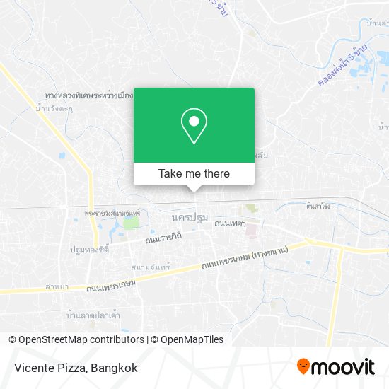 Vicente Pizza map