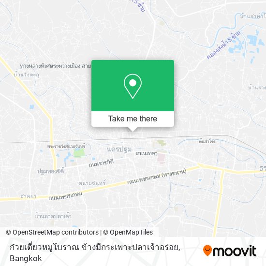 ก๋วยเตี๋ยวหมูโบราณ ข้างมีกระเพาะปลาเจ้าอร่อย map