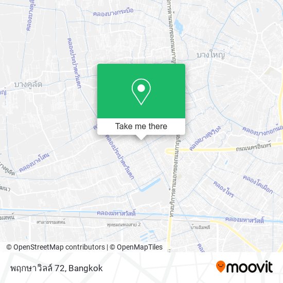 พฤกษาวิลล์ 72 map