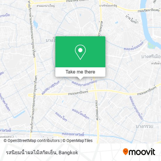 รสนิยมน้ําผลไม้สกัดเย็น map