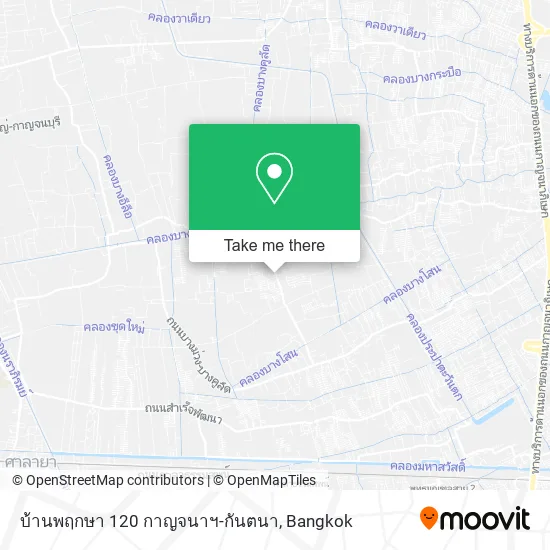 บ้านพฤกษา 120 กาญจนาฯ-กันตนา map