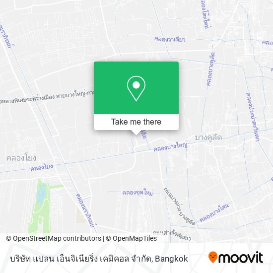 บริษัท แปลน เอ็นจิเนียริ่ง เคมิคอล จํากัด map