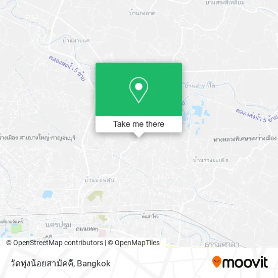 วัดทุ่งน้อยสามัคคี map