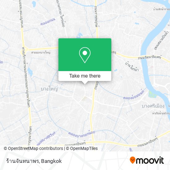 ร้านจันทนาพร map