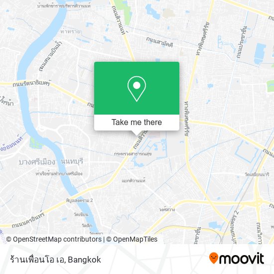 ร้านเพื่อนโอ เอ map