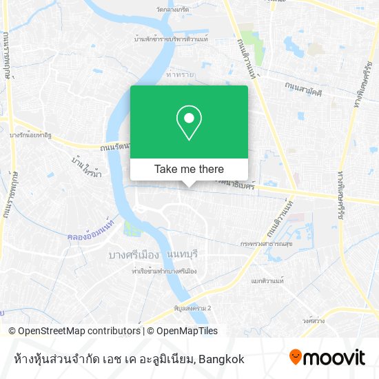 ห้างหุ้นส่วนจํากัด เอช เค อะลูมิเนียม map