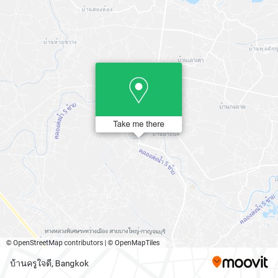 บ้านครูใจดี map