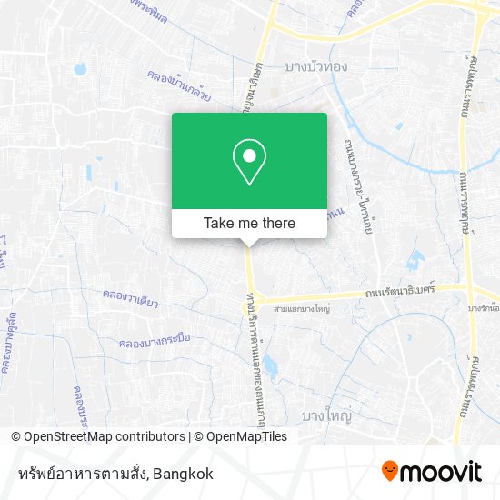 ทรัพย์อาหารตามสั่ง map