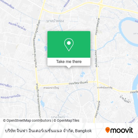 บริษัท จินฟา อินเตอร์เนชั่นแนล จํากัด map