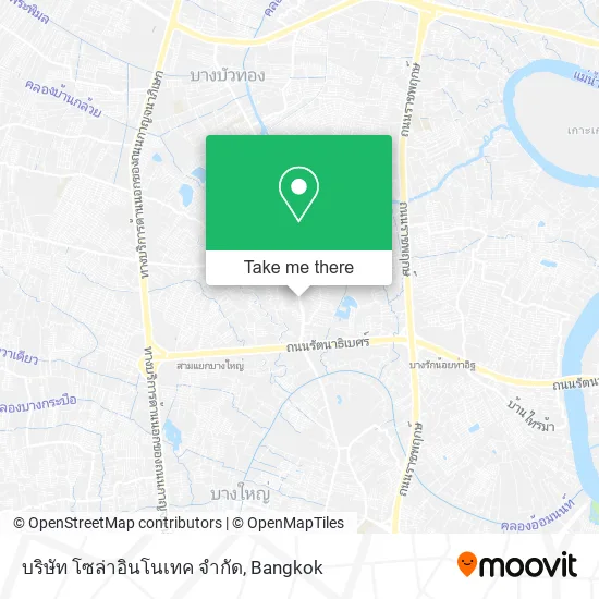 บริษัท โซล่าอินโนเทค จํากัด map