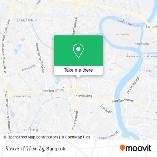 ร้านเช่าดีวีดี ท่าอิฐ map