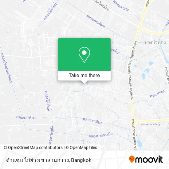 ตําแซ่บ ไก่ย่างเขาสวนกวาง map