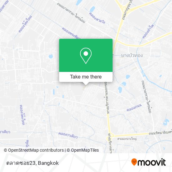 ตลาดซอย23 map