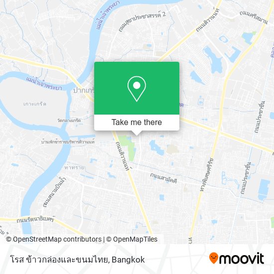 โรส ข้าวกล่องและขนมไทย map