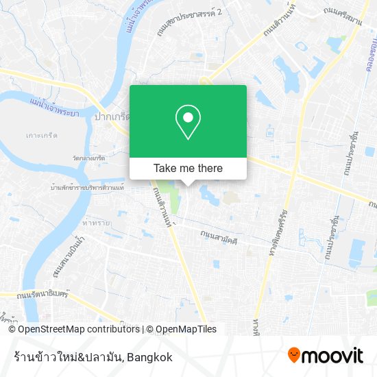 ร้านข้าวใหม่&ปลามัน map