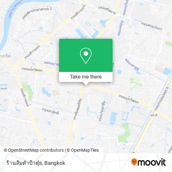 ร้านส้มตําป้าตุ๋ย map