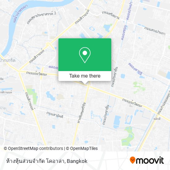 ห้างหุ้นส่วนจํากัด โคอาล่า map