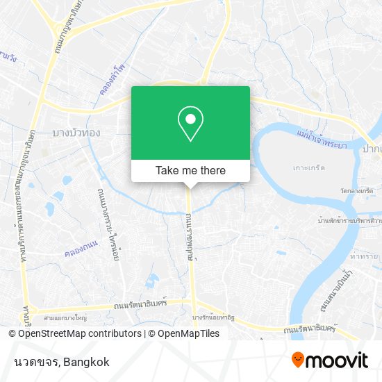 นวดขจร map