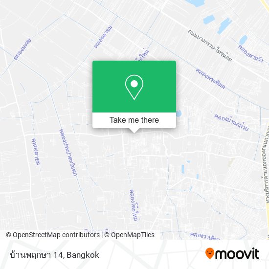 บ้านพฤกษา 14 map