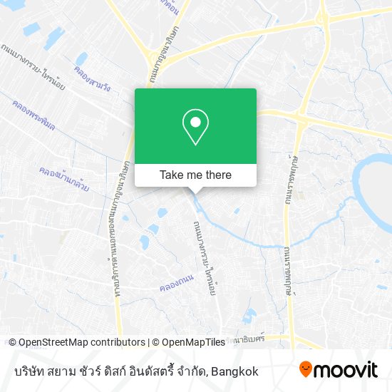 บริษัท สยาม ชัวร์ ดิสก์ อินดัสตรี้ จํากัด map