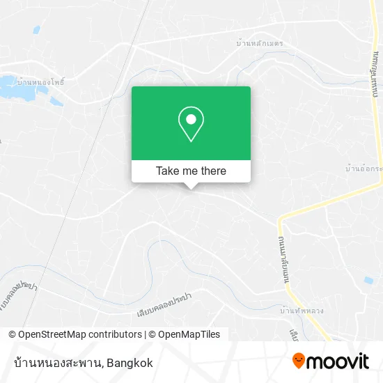 บ้านหนองสะพาน map
