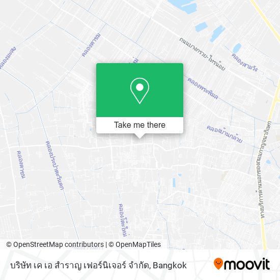 บริษัท เค เอ สําราญ เฟอร์นิเจอร์ จํากัด map