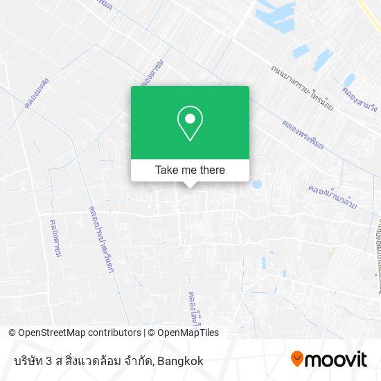 บริษัท 3 ส สิ่งแวดล้อม จํากัด map