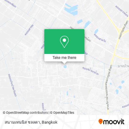 สนามเทนนิส ชลลดา map
