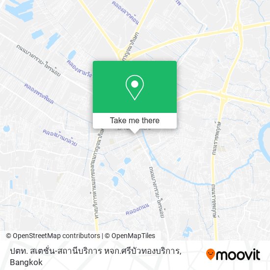 ปตท. สเตชั่น-สถานีบริการ หจก.ศรีบัวทองบริการ map