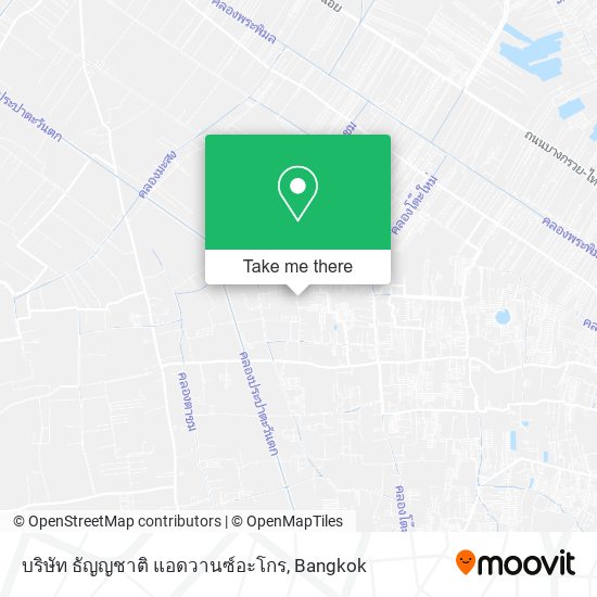 บริษัท ธัญญชาติ แอดวานซ์อะโกร map