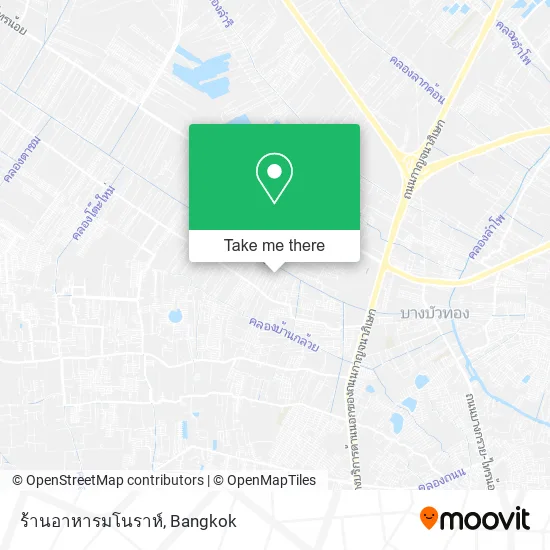 ร้านอาหารมโนราห์ map