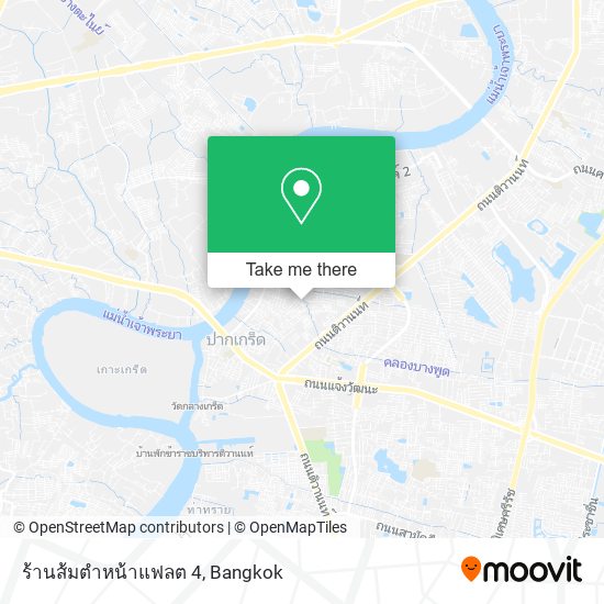 ร้านส้มตําหน้าแฟลต 4 map