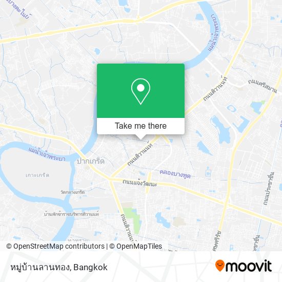 หมู่บ้านลานทอง map