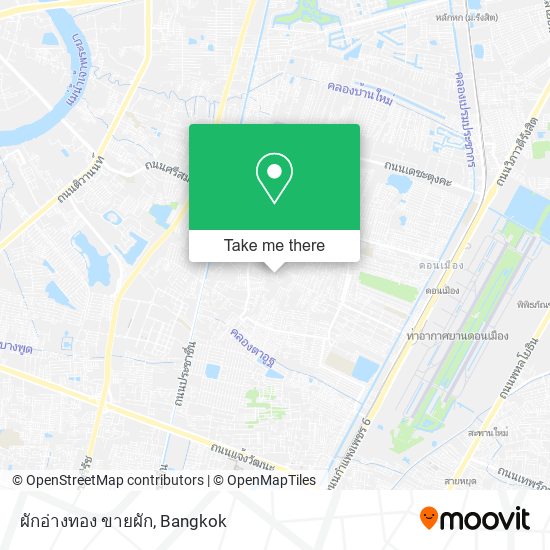 ผักอ่างทอง ขายผัก map