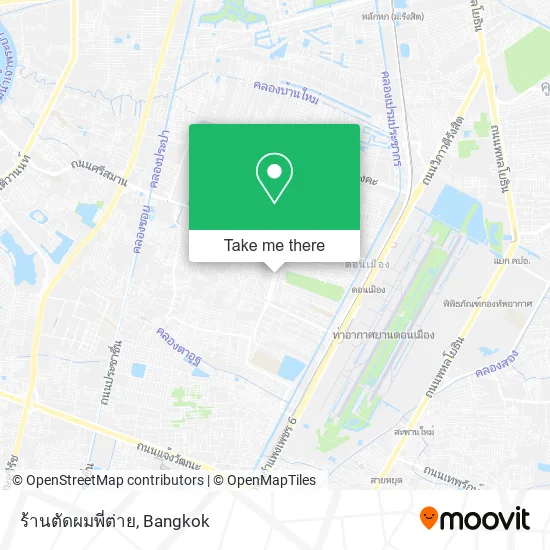 ร้านตัดผมพี่ต่าย map