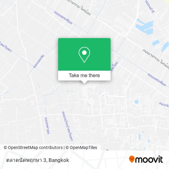 ตลาดนัดพฤกษา 3 map